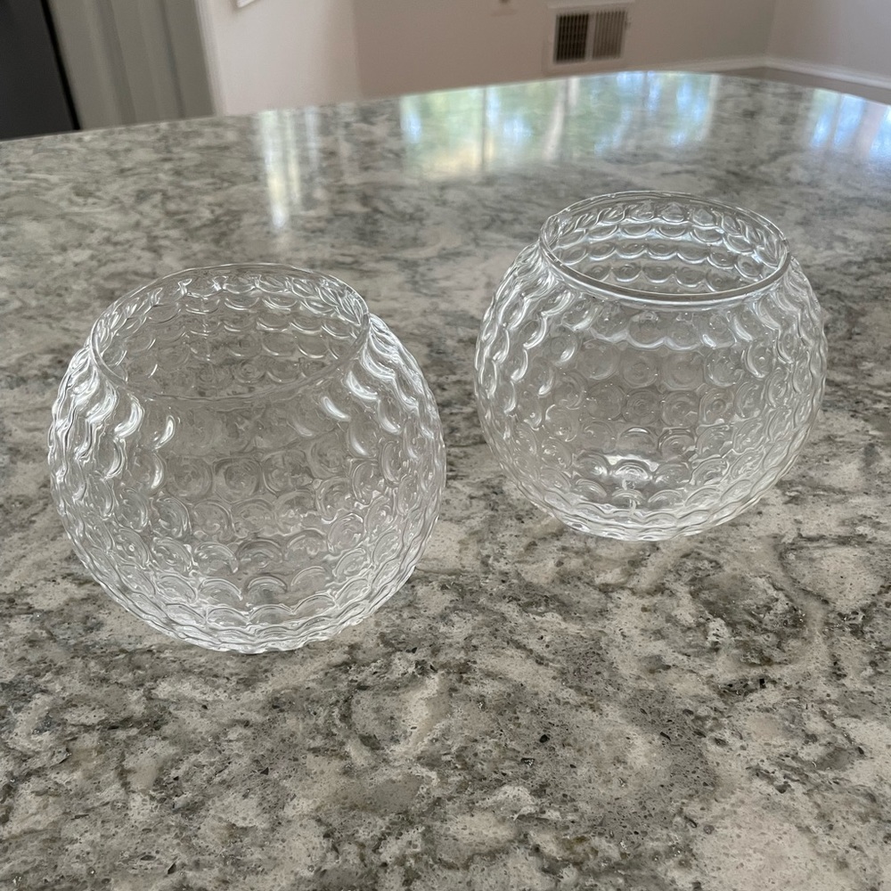 Golf Ball Whiskey Glasses